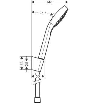 Душевой набор Hansgrohe Croma Select E 26425400