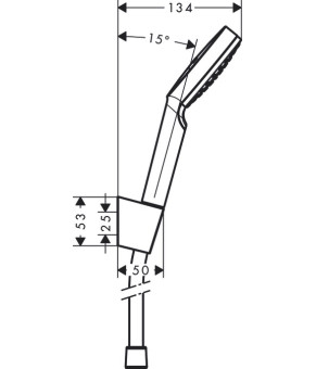 Душевой набор Hansgrohe Crometta 26568400