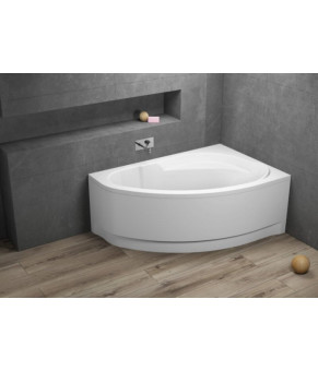 Ванна асимметричная 160x100 см П Polimat MAREA 00532