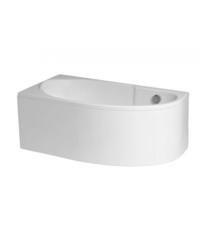 Ванна асимметричная 140х70 см Л Polimat MIKI 00372