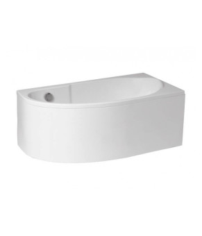 Ванна асимметричная 140х70 см Л Polimat MIKI 00372
