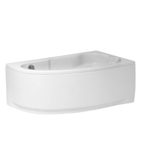Ванна асимметричная 140х80 см Л Polimat NOEL 00852