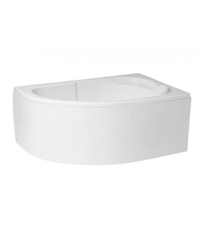 Ванна асимметричная 130х85 см П Polimat STANDARD 00343