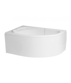 Ванна асимметричная 130х85 см П Polimat STANDARD 00343