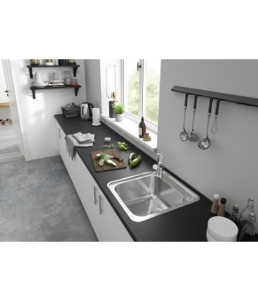 Кухонная мойка Hansgrohe S412-F340 43334800