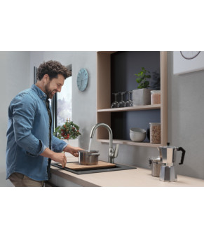 Смеситель кухонный Hansgrohe Focus M421-H220 ST 71802800
