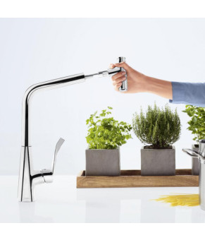 Смеситель Hansgrohe Metris Select 73807000