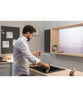 Смеситель Hansgrohe Metris Select 73818670