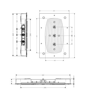 Верхний душ Hansgrohe Rainmaker 28418000