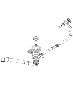 Сифон Hansgrohe D14-10 43921800