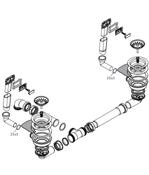 Сифон Hansgrohe D15-10 43922800