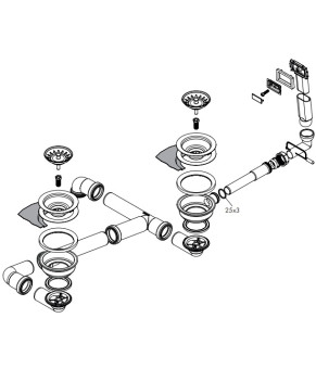 Сифон Hansgrohe D17-10 43928000