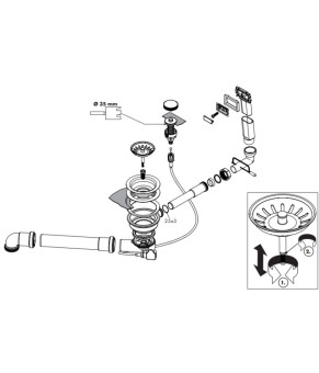 Сифон Hansgrohe D14-11 43931800