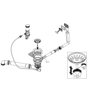 Сифон Hansgrohe D14-12 43941800