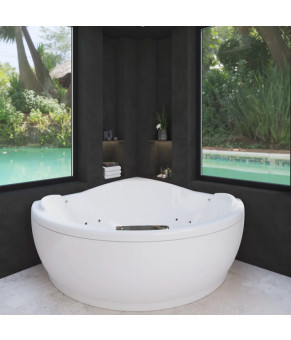 Ванна WGT Night Flight Base белая