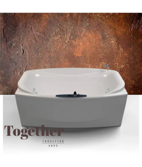 Гидромассажная ванна WGT Together Easy + Aero белая