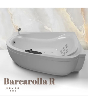 Гідромасажна ванна WGT Barcarolla Easy + Aero біла