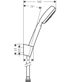 Душевой набор Hansgrohe Crometta 26664400