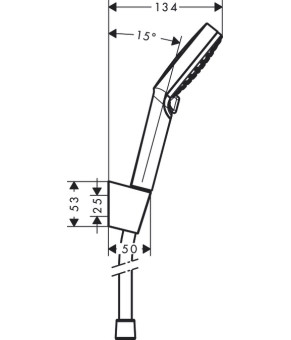 Душевой набор Hansgrohe Crometta 26693400