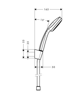 Душевой набор Hansgrohe Croma 27574000