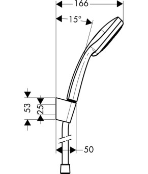 Душевой набор Hansgrohe Croma 27593000