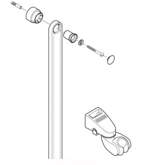 Держатель для душа Hansgrohe 96170000