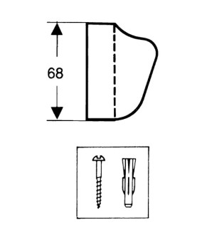Держатель Hansgrohe Universal 28321000