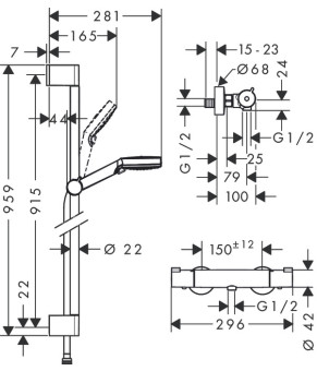 Смеситель Hansgrohe Crometta 27813400