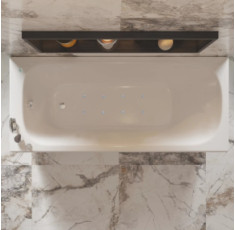 купити недорого Ванна гидромассажная WGT Rialto Orta 180х80 Aero Line RLTORT180ARLPCW