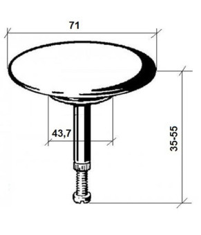 Предохранительный винт Hansgrohe 96153000