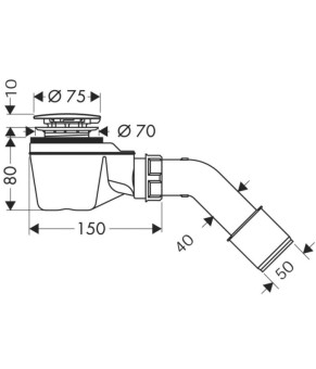 Сифон Hansgrohe Staro 60060000