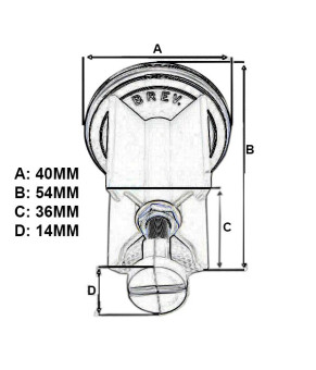 Сливной клапан Hansgrohe 96026450
