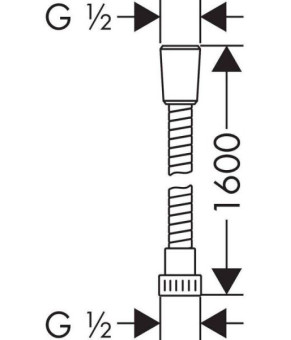 Душевой шланг Hansgrohe 94148000