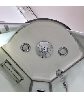 Гидромассажный бокс Dusel DSC-DU511-90S 90x90 низкий поддон 351114