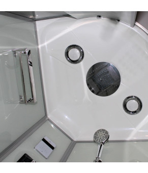 Гидромассажный бокс Dusel DSC-DU511-90S 90x90 низкий поддон 351114