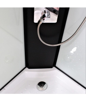 Гидромассажный бокс Dusel DSC-DU513-90B 90x90 черный 351392