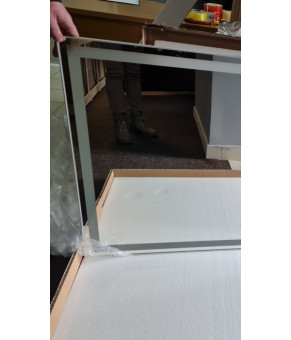Зеркало Dusel DE-M0061S1 Silver 70х90 см 600615