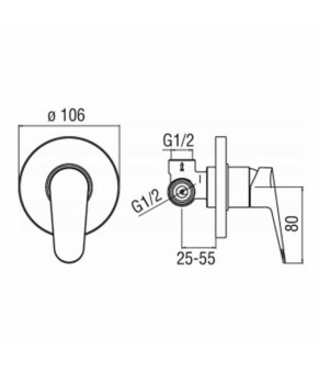 Смеситель Nobili Blues BS101108CR