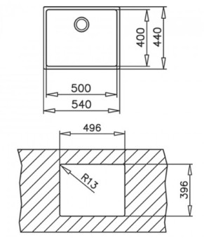 Кухонная мойка Teka Be Linea RS15 50.40 115000005