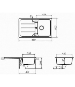 Кухонная мойка Teka Simpla 45-B TG 40144515