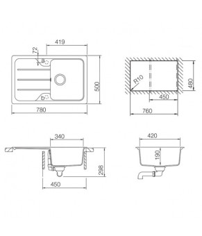 Кухонная мойка Teka Simpla 45-S TG 40144525