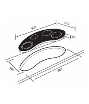 Варочная поверхность Teka VR 90 4G AI AL TR 10205279