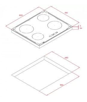 Варочная поверхность Teka IBR 64040 BK TTC Rustica 112520013