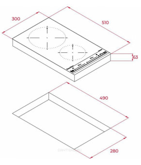 Варочная поверхность Teka IZC 32300 DMS 112510001