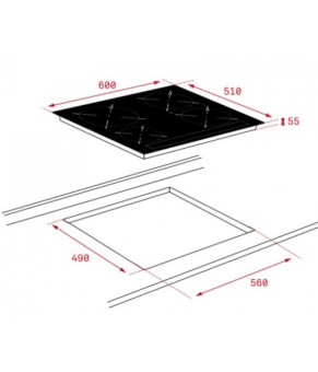 Варочная поверхность Teka IZC 64630 MST SM 112500025