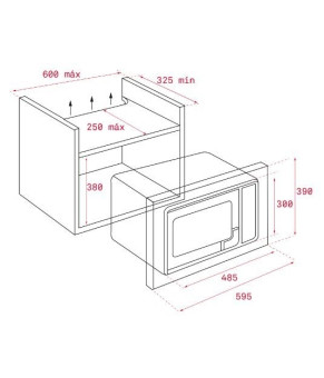 Микроволновая печь Teka ML 820 BIS 40584200