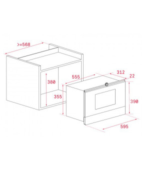Микроволновая печь Teka UrbanColor ML 8220 BIS 112030000