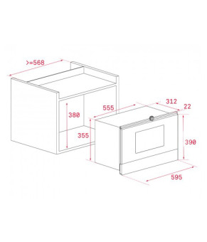 Микроволновая печь Teka UrbanColor ML 8220 BIS 112030002