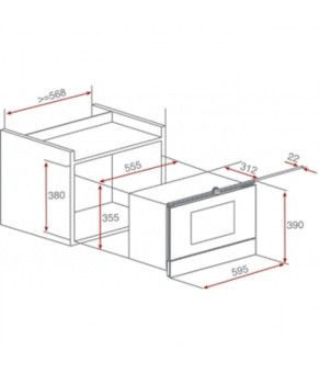 Микроволновая печь Teka MWR 22 BI Rustica 112040001