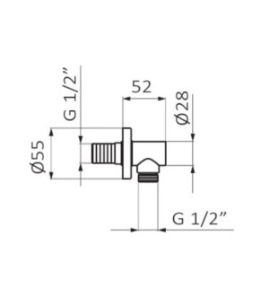 Шланговое подключение GRB Hydro 094105